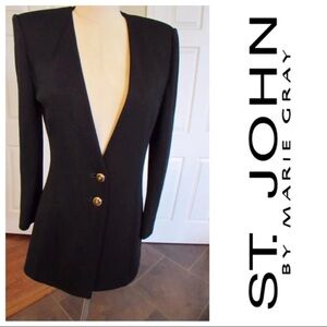 St John 2 Button Blazer